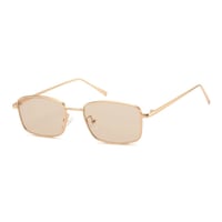 【 Select 】 IM26SG0190 / Slim Wire Square Sunglasses(Gold/Lt.Beige)