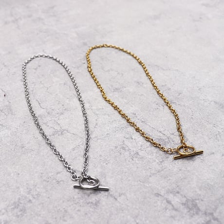 Metal Chain Metal Necklace（Gold）/ NC-025