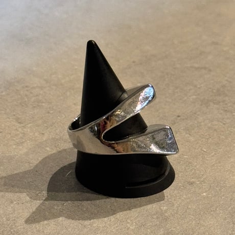 2503RG0587 / square  double design ring（Silver）