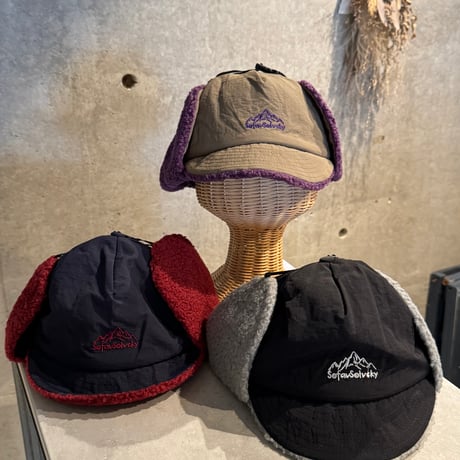 2511HW0113(S) / Flap  Cap（Black）