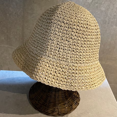 2505HW0092(S)/ Cotton bucket hat（Beige）