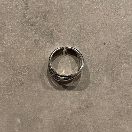 2311RG0328 / Antique craft line ring（Silver）