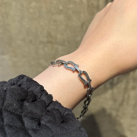 2601BR0117 / Antique U chain bracelet（Silver）
