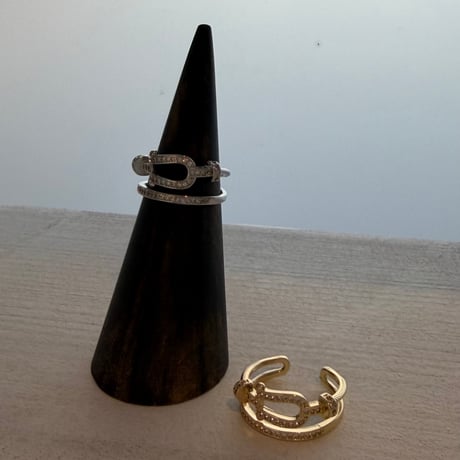 2605RG0788 / Stone line design ring（Gold）