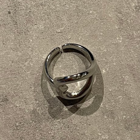 2404RG0446 / Sideways heart motif ring（Silver）