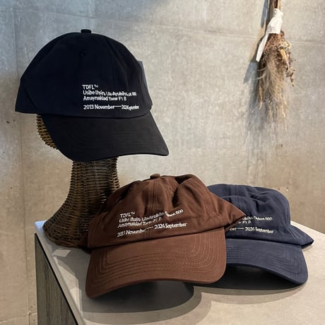 KF251114AST(S) / Text Embroidery Cap（Black）