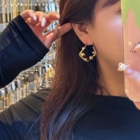 2507PR0795 / Ball hoop pierce（Gold）