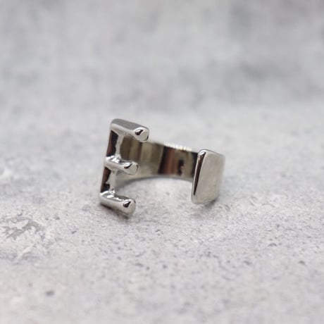 Initial ring（SILVER / E） /  2100-RGSL045