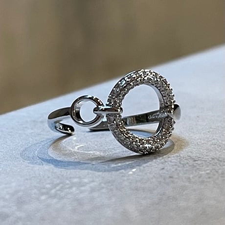 2506RG0637 / Shining circle ring（Silver）