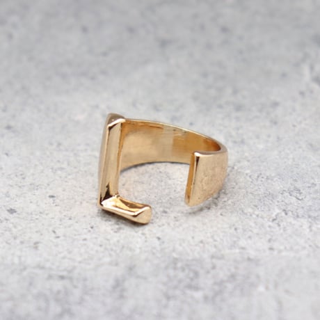 Initial ring（PINK GOLD / L ） /   2100-RGGL045