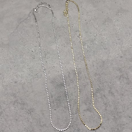 linking simple necklace（GOLD）/ NC-014