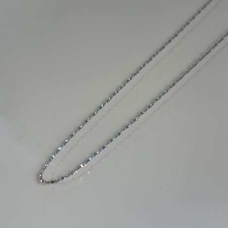 2405NC0249 / Twist chain necklace / Silver925（Silver）