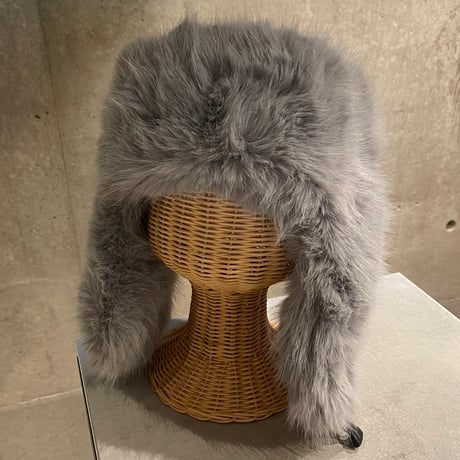 2510KC130104(S) / 2way volume flight fur cap（Gray）