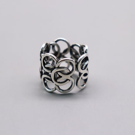 2110RG136 / Circle Irregular Ring（Silver）
