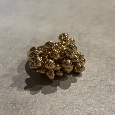 2411RG0547 / Heart ball design ring（Gold）