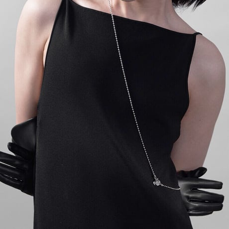 Clear Ball Top Shoulder chain strap  / 2109-GS011