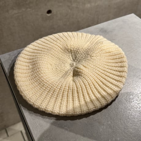2509HW0103(S) / Knit béret（Ivory）