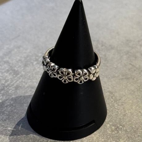 2508RG0672 / Mini Flower ring（Silver）