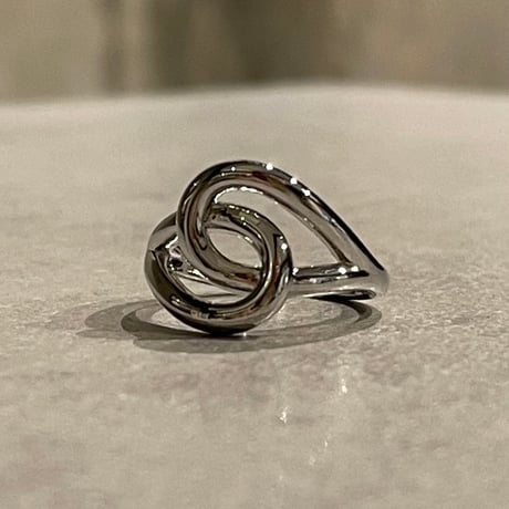 2411RG0544 / Double twist ring（Silver）