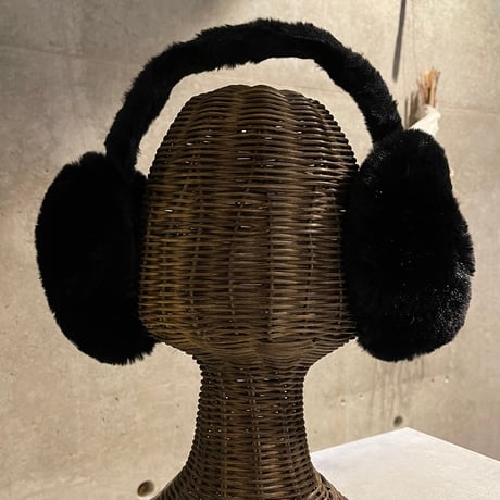 2601GS062(S)/ Volume fur ear muffler #3（Black）
