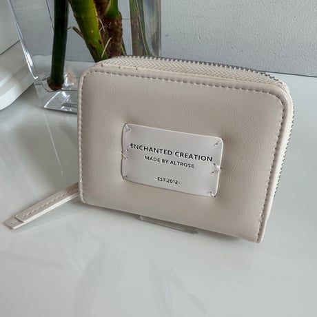 2605GS071(S)/ Text Tag Wallet（Ivory）