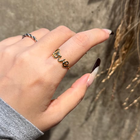 2511RG0702 / Love design ring（Gold）