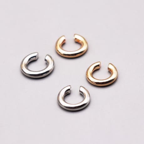 Simple Metal Cartilage Earcuff （Gold/Medium） / EC068B