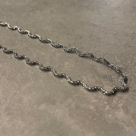 2502NC0290 / Wave chain Necklace（Silver）