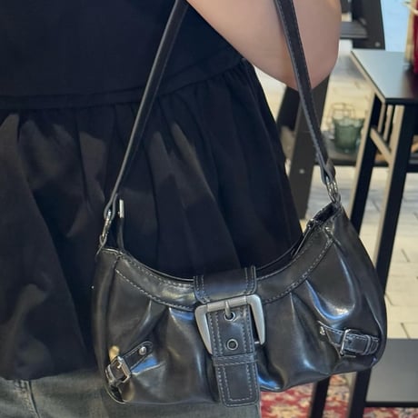 2507BG034(S)/ Mini Shoulder Bag （Black)
