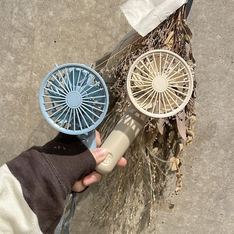 23SSGS003 / 2way handy fan（Blue）