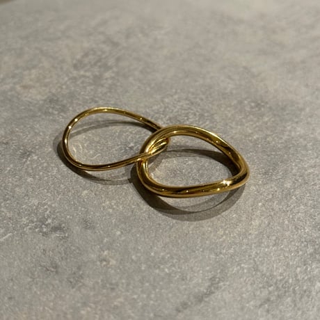 2511RG0697 / 2line ring（Gold）