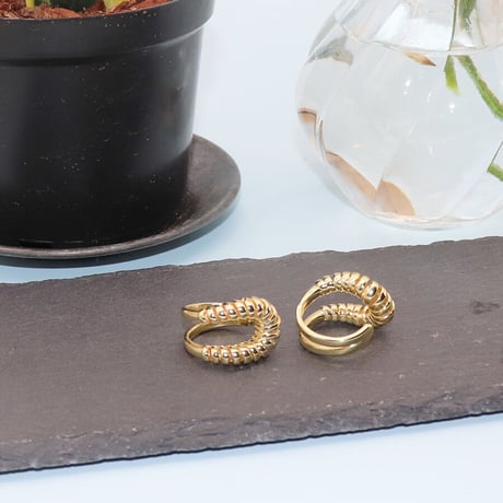 Gradual Round  Ring （Gold）   /  2105-RG056