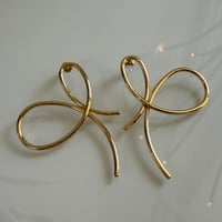 2604PR0844 / Wire ribbon pierce（Gold）