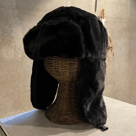 2410HW0057(S)/ Flight fur cap（Black）