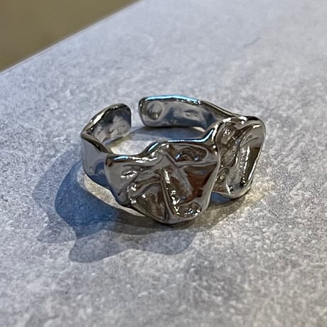 2506RG0662 / Irregular craft ring（Silver）