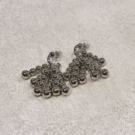 Metal ball connect pierce （Silver）/ 2209_PR0507