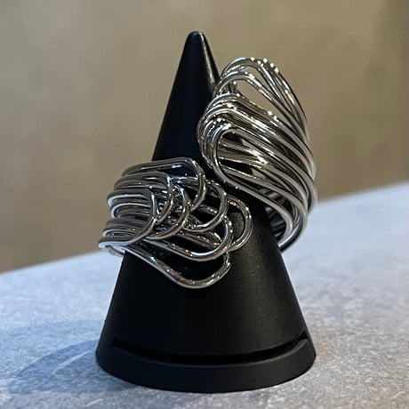 2510RG0683 / Hand Made Wire Ring（Silver）