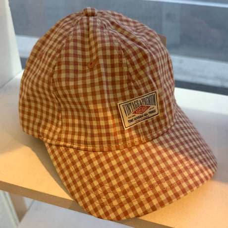 2603HW064(S) / Retro check Cap #02（Pink）