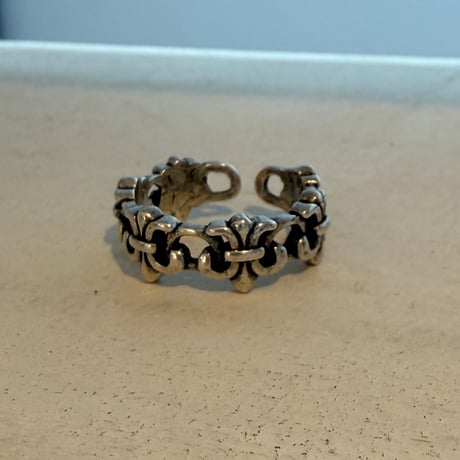 2606RG0802 / Vintage mini cross ring（Silver）