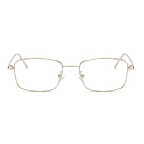 【 Select 】 IM26SG0190 / Slim Wire Square Sunglasses(Silver / Clear)