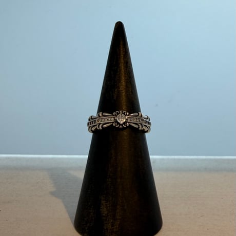 2606RG0800 / Zirconia cross ring（Silver）