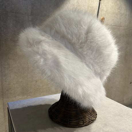 2409HW0050(S)/ Volume fur hat #2（White）