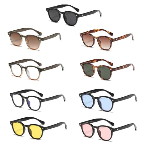 【 Legit Eyewear 】Sunglasses Suinin (Leopard/Green)