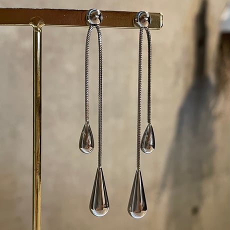 2506PR0791 / Double drop pierce（Silver）