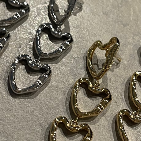 2503PR0756 / Craft Heart connect Pierce（Gold）
