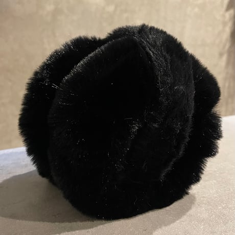 2601GS062(S)/ Volume fur ear muffler #3（Black）