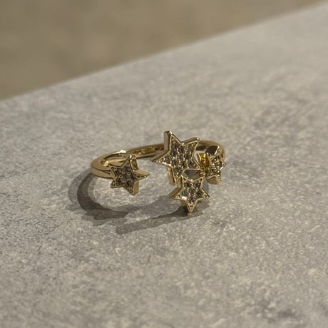 2511RG0703 / Star Shiny ring（Gold）