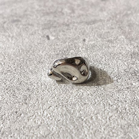 2602RG0742 / Opening asymmetry craft ring （Silver）
