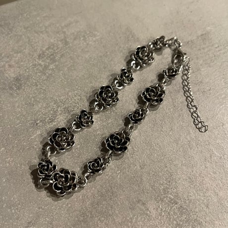2511BR0111 / Rose connect chain bracelet（Silver）