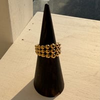 2603RG0748 / Mini ball line ring （Gold）